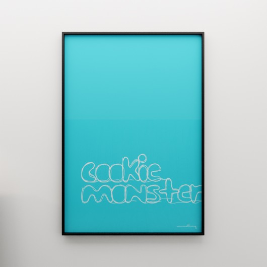 COOKIE MONSTER...- grafika 100x70 MINIMALLIVING
