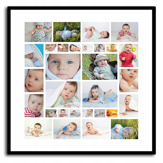 plakaty Plakat ze zdjęciami, personalizowany kolaż