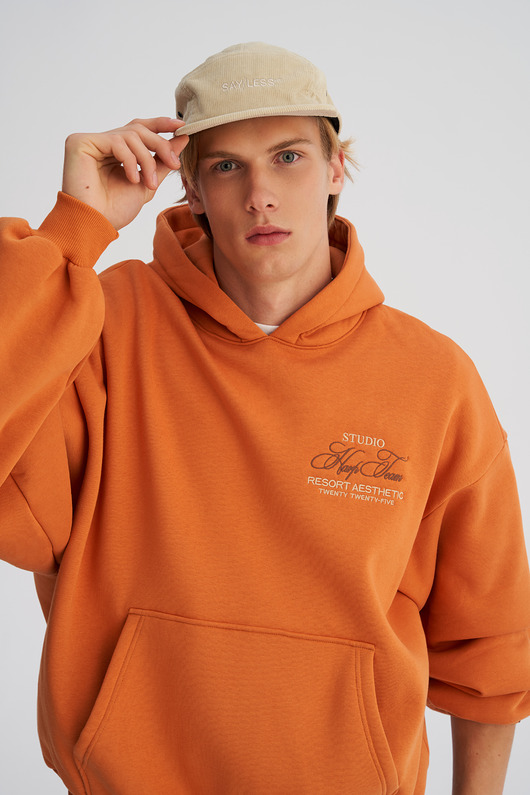 czapki i kapelusze męskie Czapka sztruksowa CAMPER piaskowa