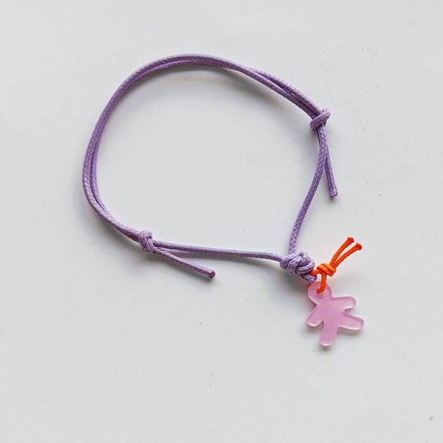 bransoletki na sznurku SŁODKI PAMPEREK  bransoletka