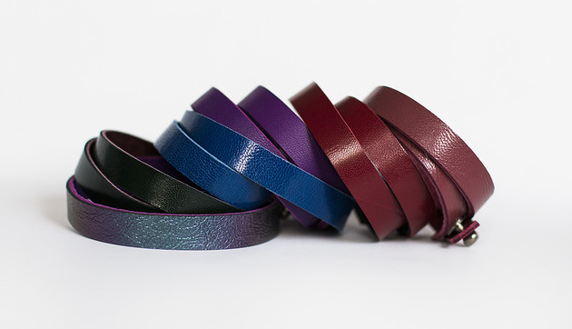 bransoletki skórzane Zamówienie specjalne - Pani Marta