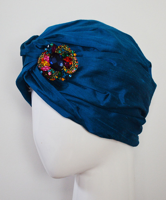 jedwabny turban YOKOdesign