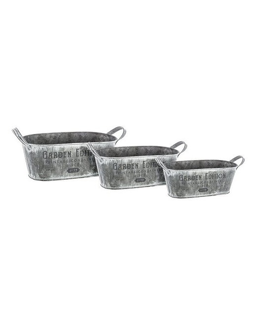 Kwietnik Doniczka 3 szt. Osłonka Grey MIA home