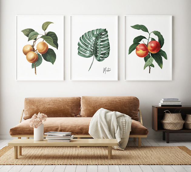 Zestaw botaniczny - trójpak plakatów HOG STUDIO
