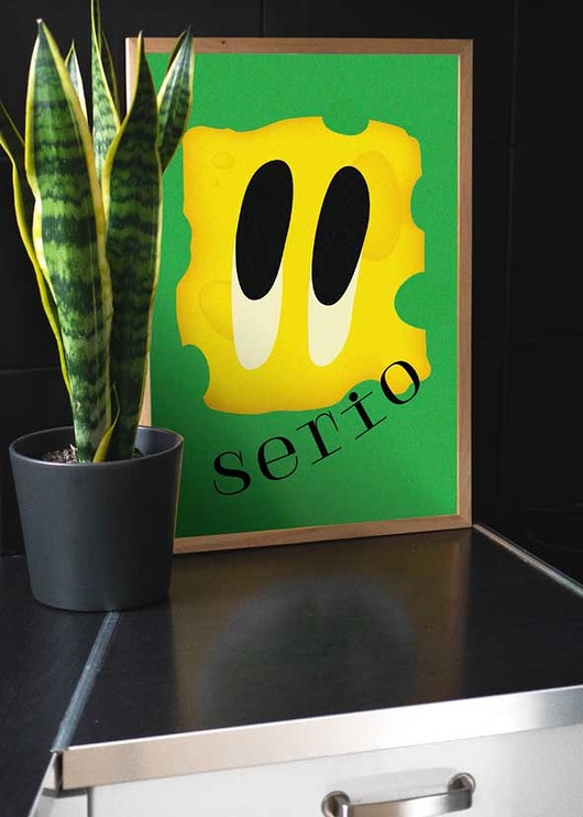 Plakat 'serio' marta czuban