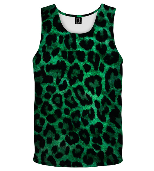 t-shirty męskie DR.CROW Bokserka Męska Green Panther