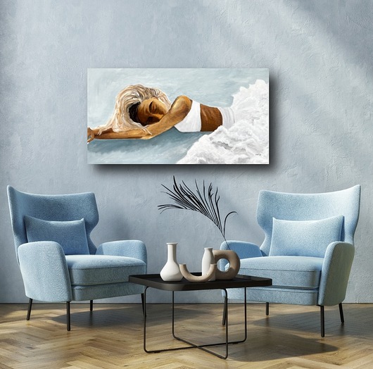 obrazy Słodkich snów (praca z cyklu "Madison. Namalowałam piosenki")