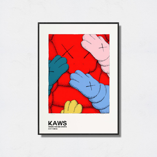 plakaty Kaws "Art Poster"