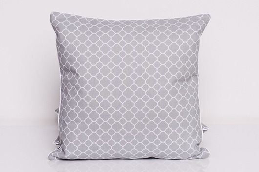 Poduszka LITTLE FRESH GREY 40x40cm Majunto