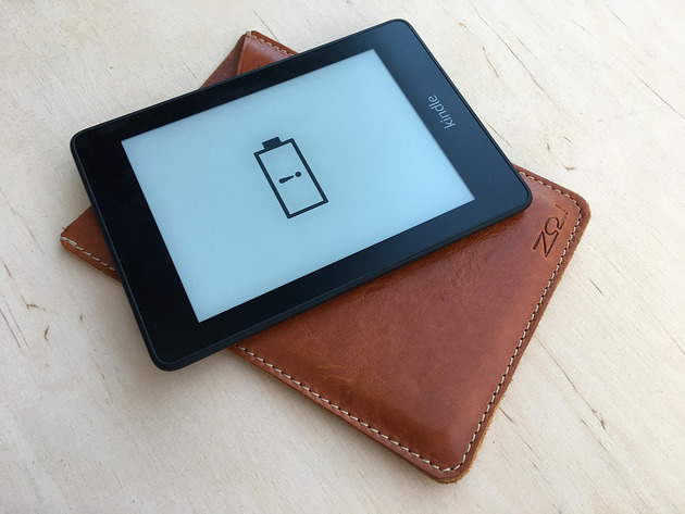 etui na laptopa Minimalistyczne etui z prawdziwej skóry! Kindle