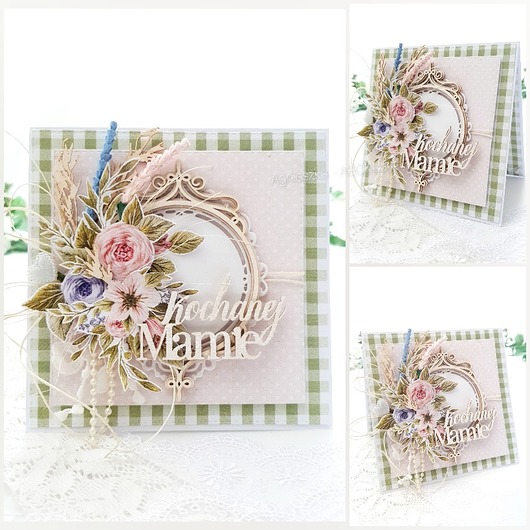 kartki scrapbooking Kartka dla Mamy
