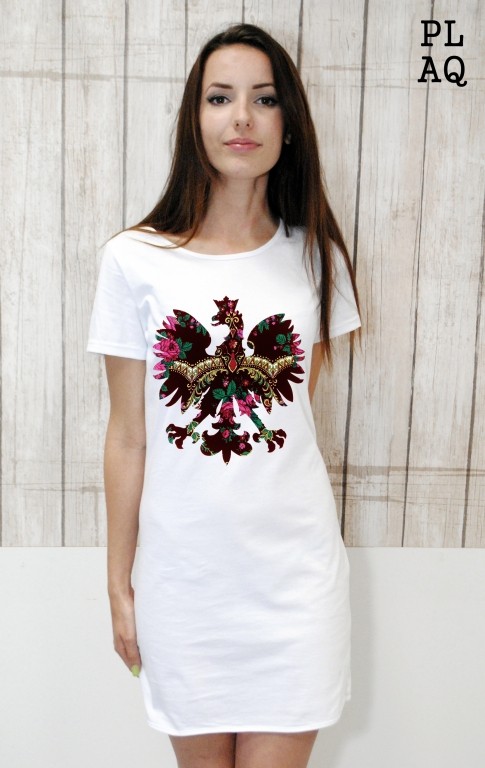T-shirt Dress PL Summer White r.L/XL polaquito