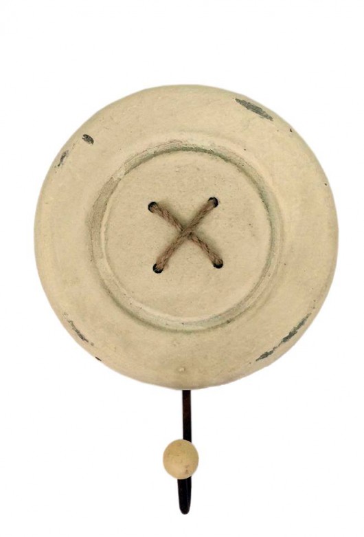 Wieszak Button beige MIA home