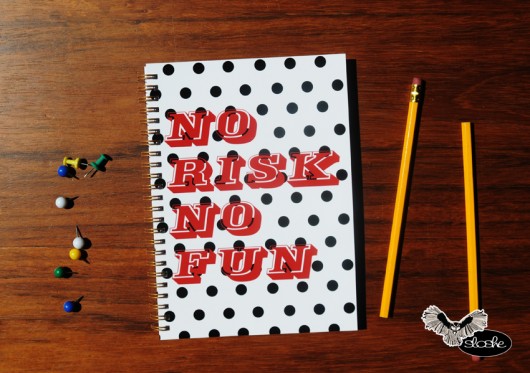 NO RISK, NO FUN, notes w kropki Sowia Aleja