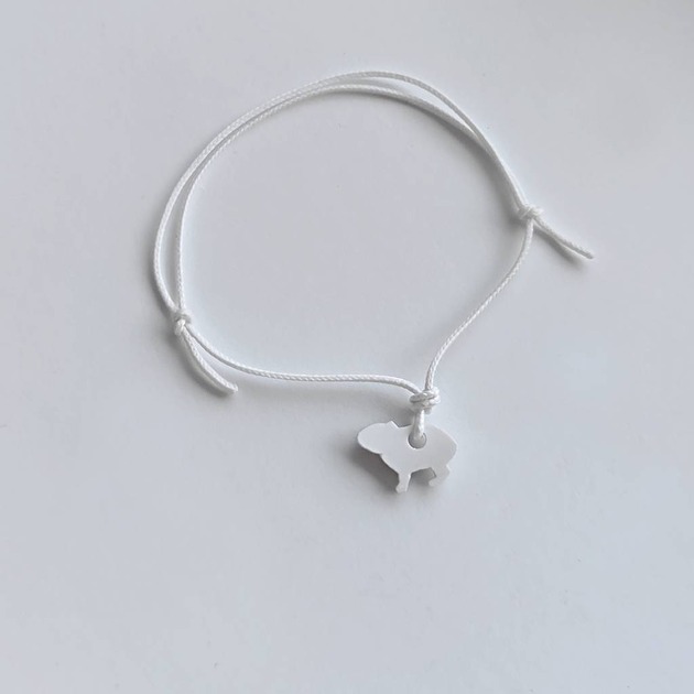 bransoletki na sznurku Kapibara bransoletka