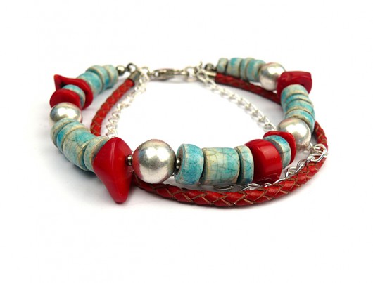 bransoletka &quot;raku&quot; bluefrog