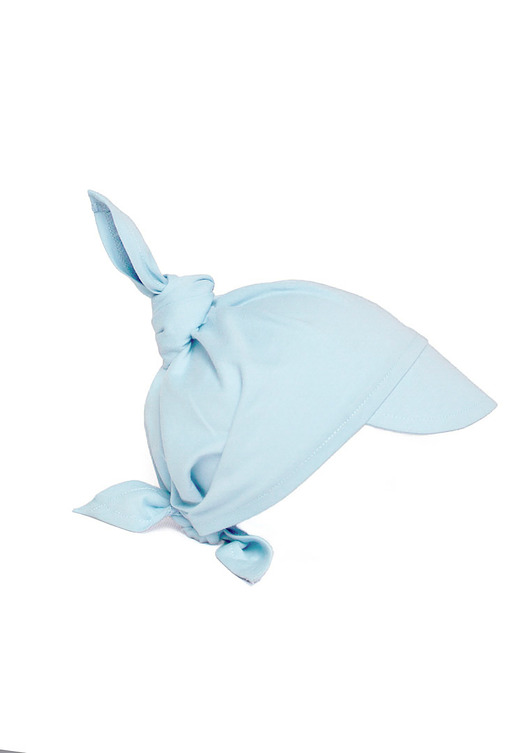 czapki dziecięce Chustka z daszkiem Baby Blue