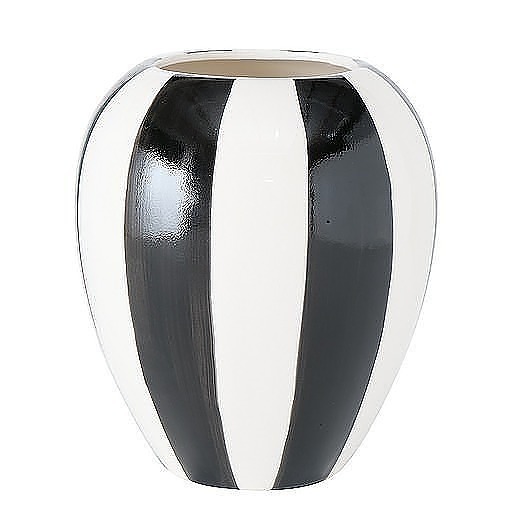 Wazon z Kamionki Malowany Ręcznie Zebra MIA home