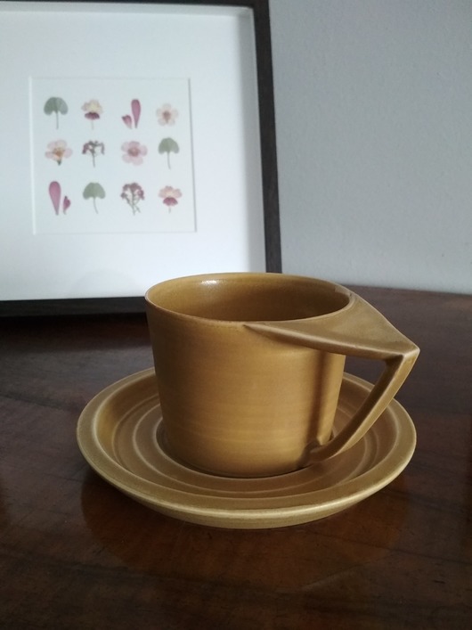 Filiżanka cappuccino,Miodowa MANOceramics