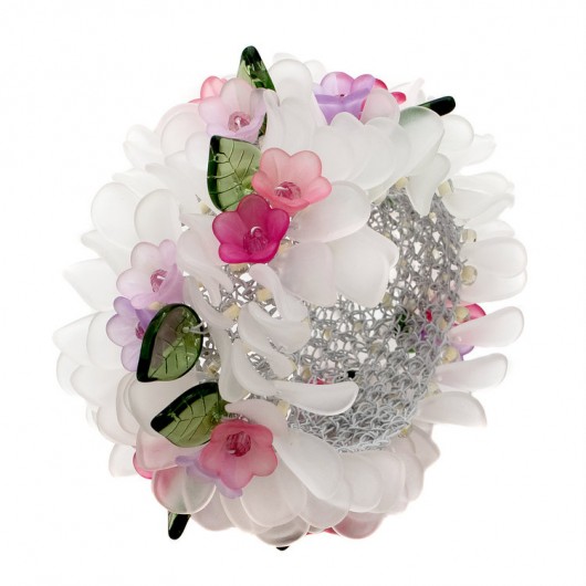 Bransoletka "Flower Power  White" HERSTORY Design