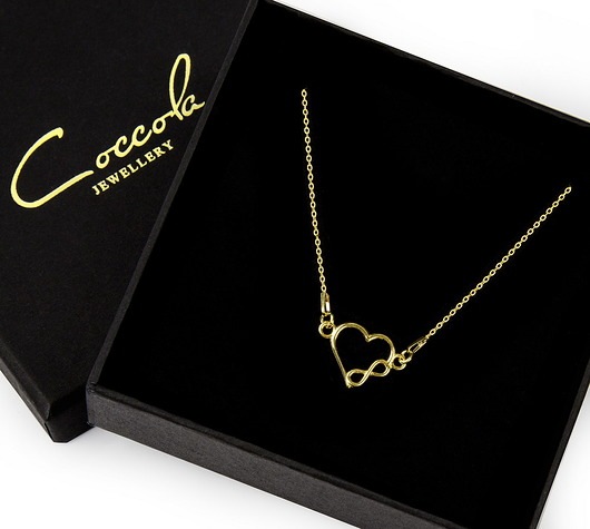Naszyjnik z serduszkiem i nieskończonością Coccola JEWELLERY