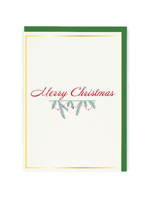 kartki świąteczne Merry Christmas