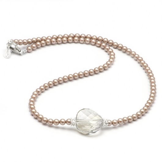 Naszyjnik  z kryształami Swarovski /675/ MYNESS