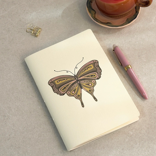notatniki i albumy Notatnik - Motyl