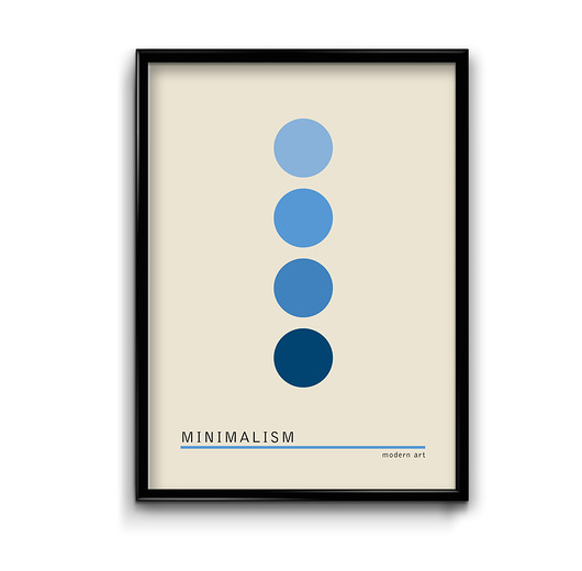 plakaty Plakat Minimalism No.1