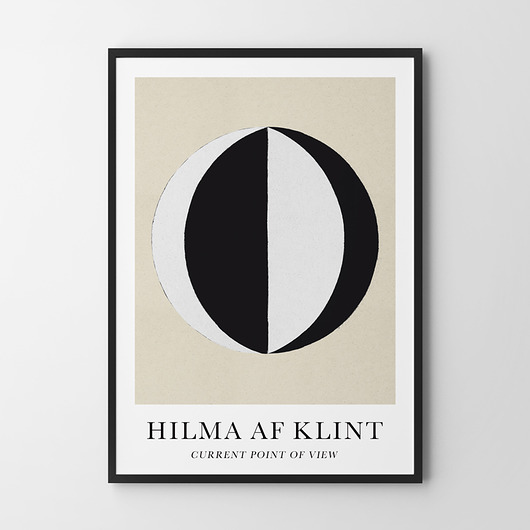 plakaty Plakat Hilma af Klint - Current point of view