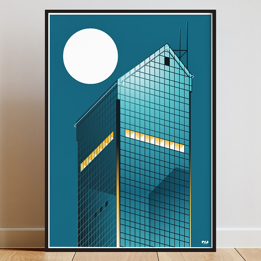 plakaty Plakat Wieżowiec K1