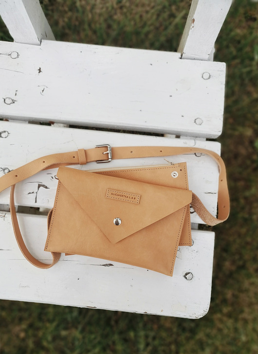 Belt Pouch L Natural Alicja Getka LAB