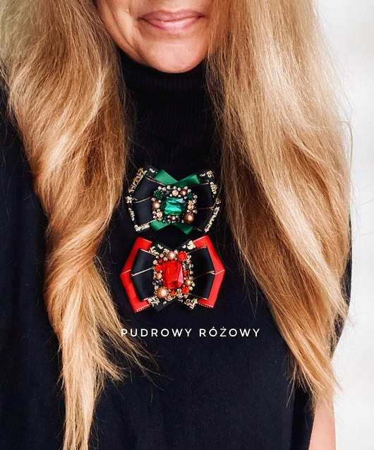 broszki Brosza z ozdobą w stylu glamour Kryształ z perłami NEW