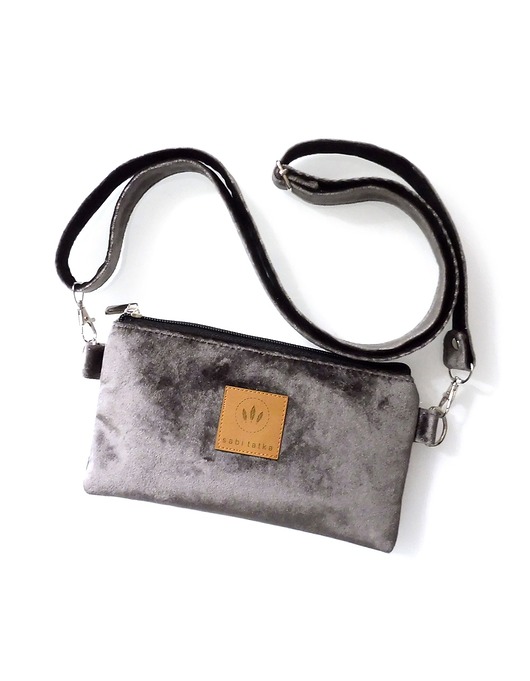 saszetka nerka Rezerwacja Mini nerka czarna