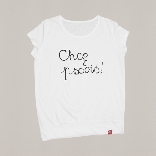 Chcę psocić! - t-shirt / tunika / onesize / over familove