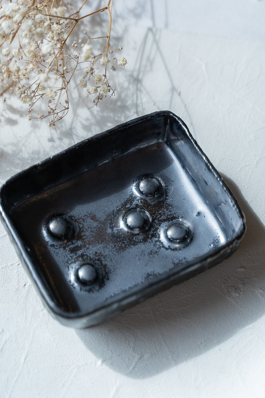 mydelniczki Mydelniczka ceramiczna ASYMETRIA
