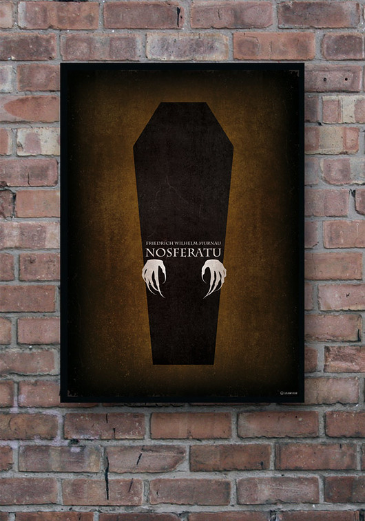 Nosferatu - plakat A4 minimalmill