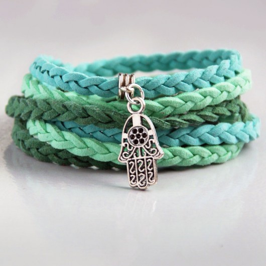 boho braid VI :: colours of the ocean kaktusia
