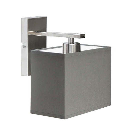 Kinkiet MALTA szary stalowy LYSNE
