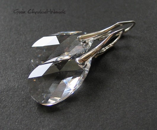 kryształ Swarovski w srebrze Gosia Chruściel-Waniek