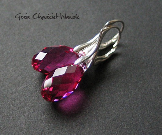 kryształ Swarovski briolety Gosia Chruściel-Waniek