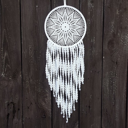 łapacze snów Cyntia biały łapacz snów