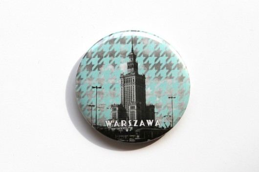 MAGNES 56 mm - Pałac w pepitkę LOVE POLAND DESIGN