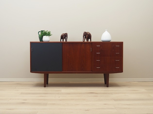 komody i szafki Komoda tekowa, duński design, lata 60, produkcja: Dania
