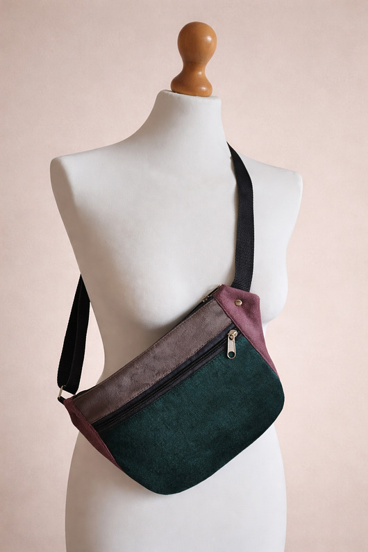 saszetka nerka Damska nerko-torebka.