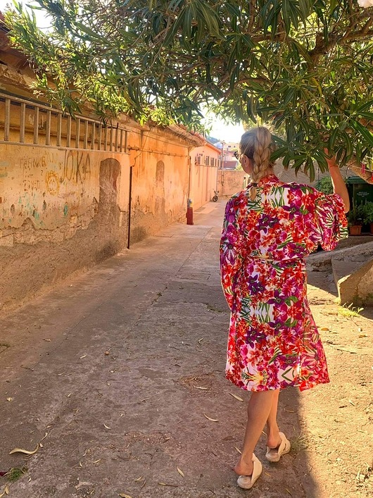 narzutka kimono szlafrok z wiskozy HisOutfit