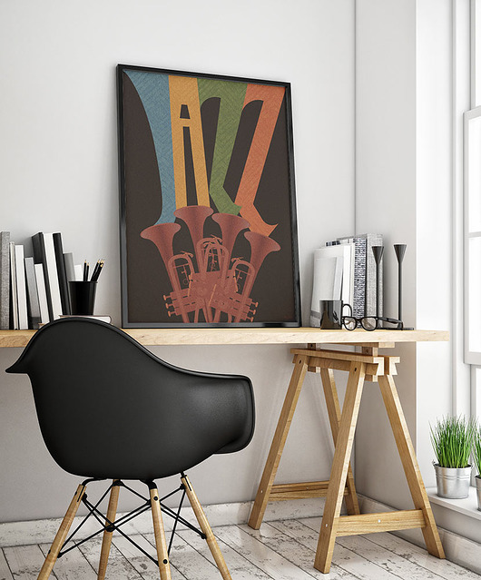 plakaty Jazz  - plakat 50x70 cm
