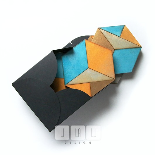 Podkładki HEXAGON mozaika 1 LiLaLu Design