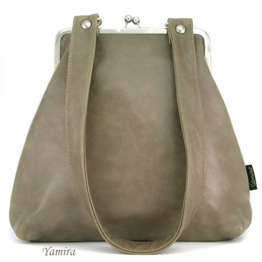 Torebka XL :: cappucino leather :: yamira