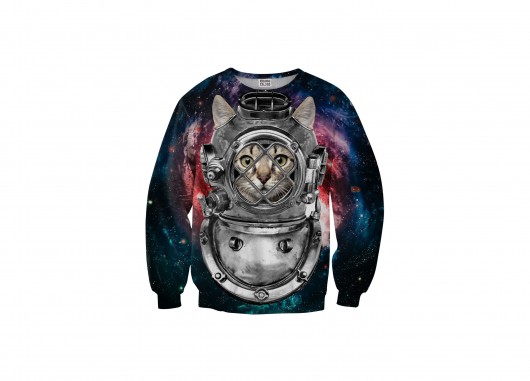 Bluza z Kotem Astronautą Mr Gugu Miss Go
